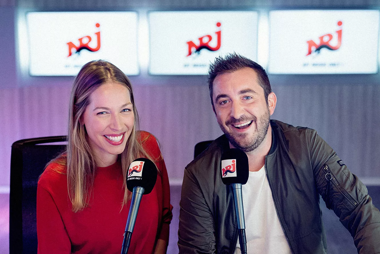 Day to day graphic design for NRJ
