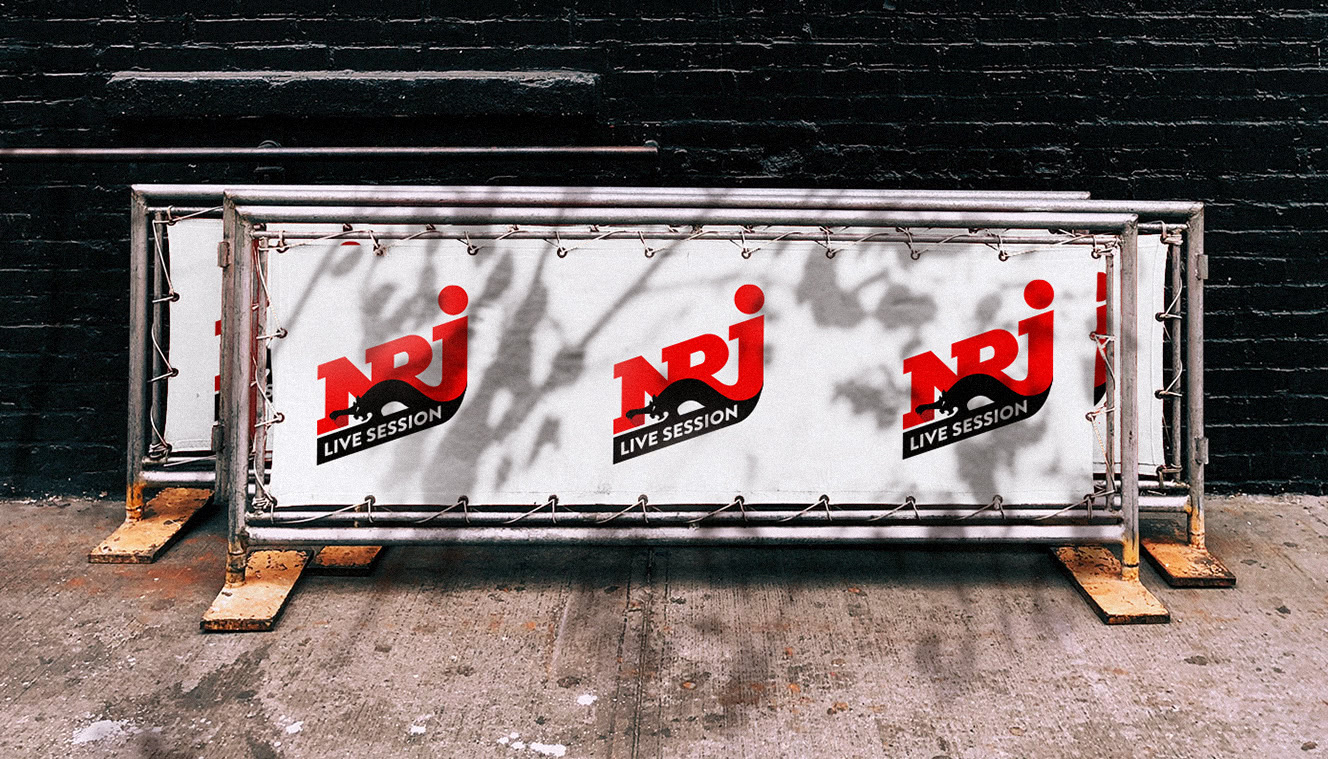 Day to day graphic design for NRJ