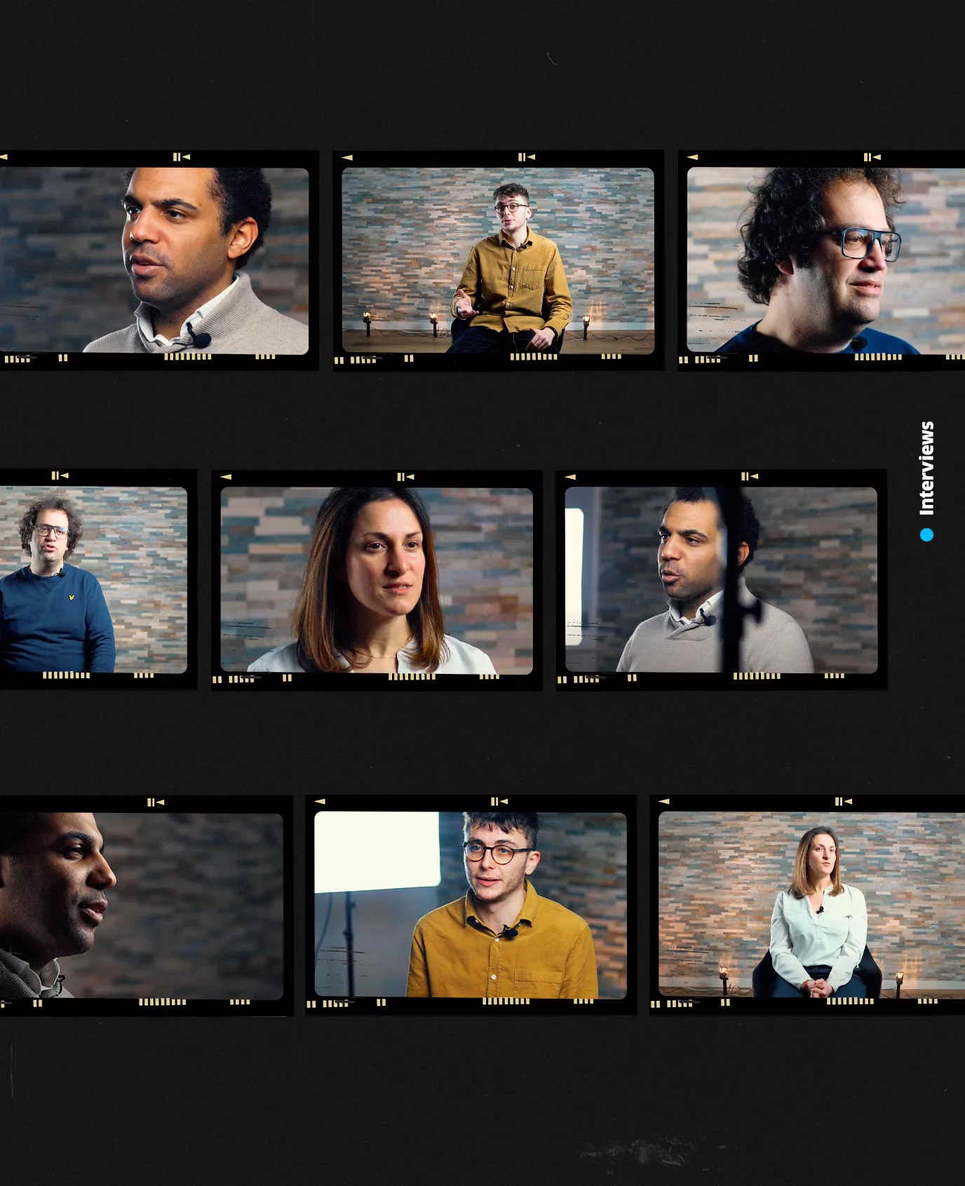 Video production for Tractebel.
Production for a set of 7 corporate interviews.