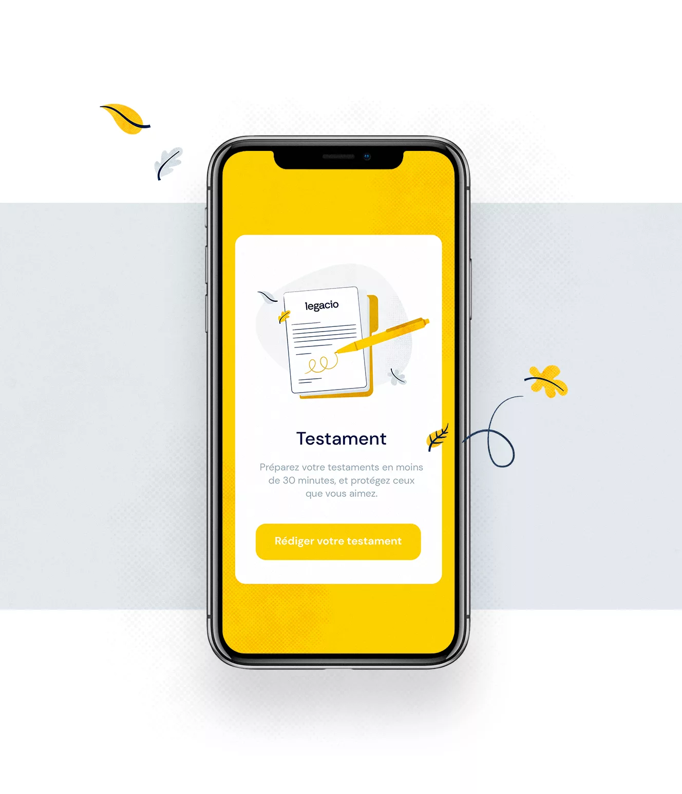 New visual identity and branding for Legacio.