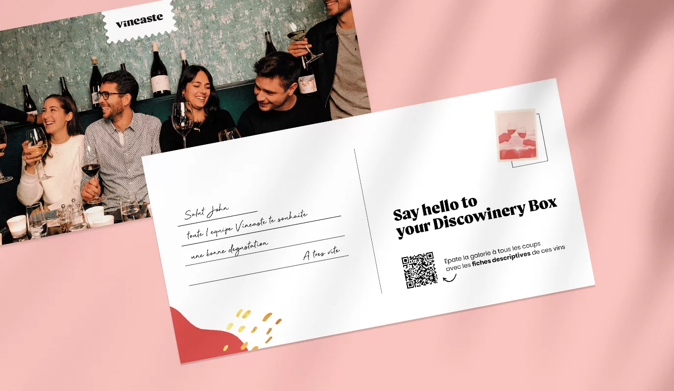 New visual identity and branding for Vineaste.