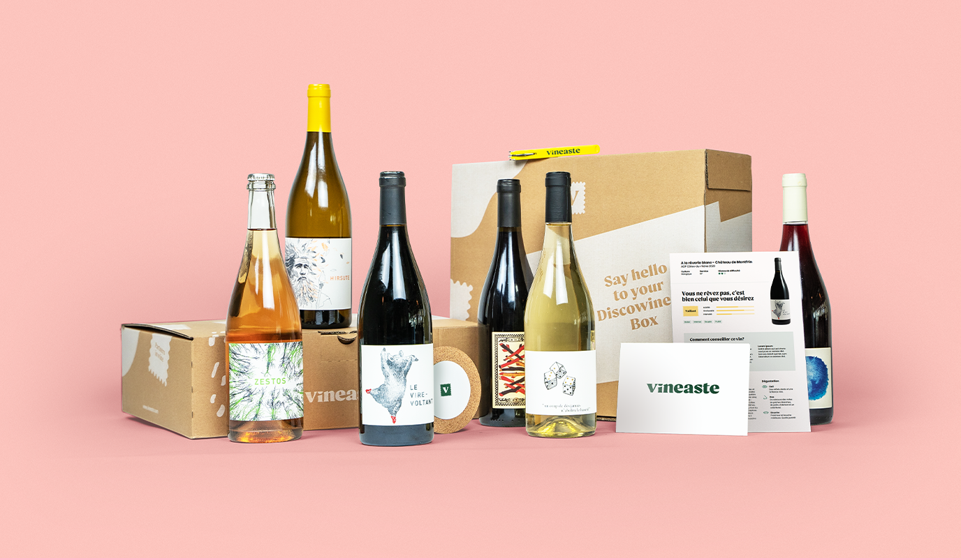 New visual identity and branding for Vineaste.