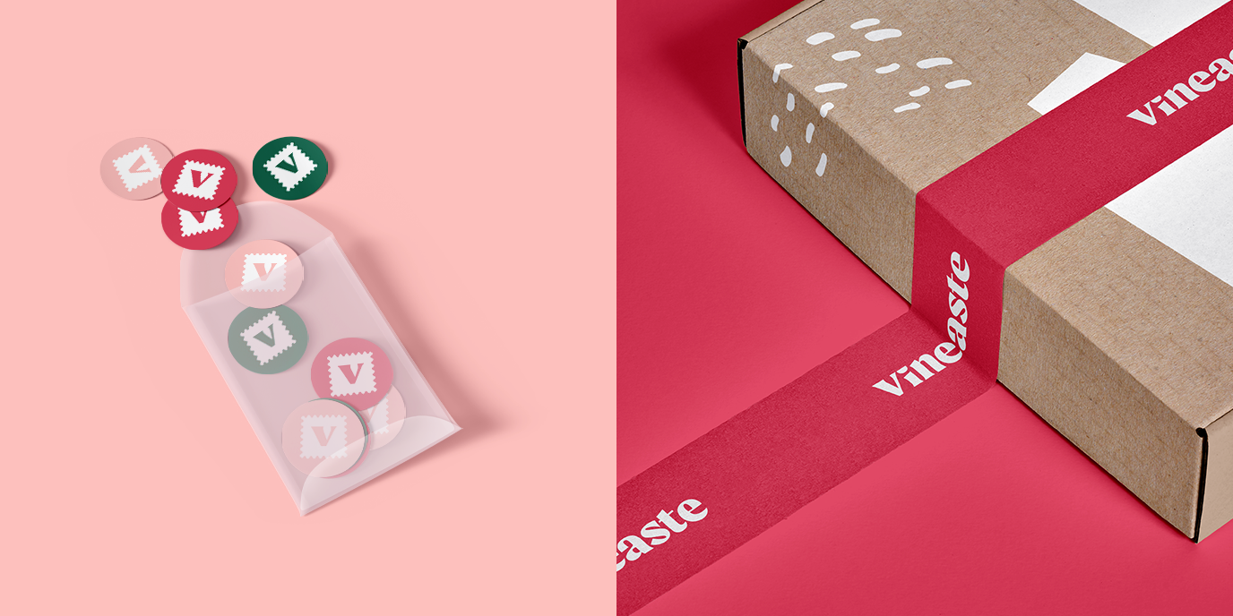 New visual identity and branding for Vineaste.